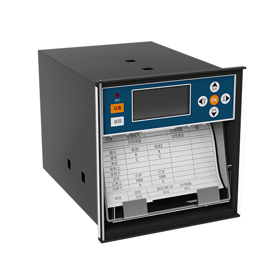 5500jcjc线路检测R1200 1-12路 液晶智能 打印有纸记录仪 电流/电压/温度/压力