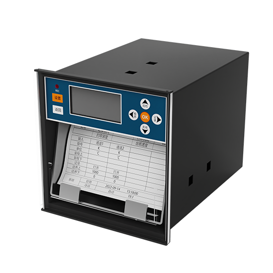 5500jcjc线路检测R1200 1-12路 液晶智能 打印有纸记录仪 电流/电压/温度/压力